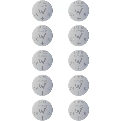 Buttoncell Alkaline Wonder LR54 - LR1130 1.5V Τεμ. 10