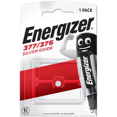 Buttoncell Energizer 377-376 SR626SW SR626W Τεμ. 1