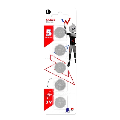 Buttoncell Lithium Wonder CR2032 3V Τεμ. 5