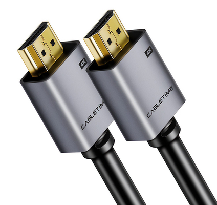 CABLETIME καλώδιο HDMI 2.0 CT-PHE2G, 4K/60Hz, 1m, μαύρο