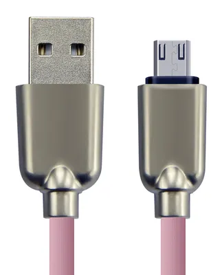 CABLETIME καλώδιο micro USB σε USB CT-PE32-ZFMC, 2A, 480Mbps, 1m, ροζ