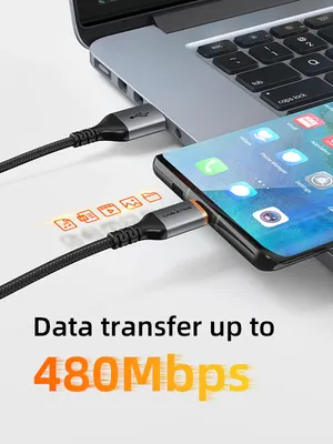 CABLETIME καλώδιο USB σε USB-C CT-AMCM3A, 3A, 2m, μαύρο