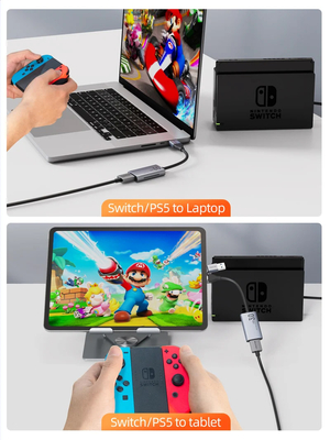 CABLETIME video capture CT-ACHC3-AG, HDMI/USB & USB-C, 4K/30Hz, γκρι