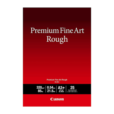 Canon FA-SM1 Photo Paper Premium Fine Art Smooth A3+ 320gr/m² for Printers Inkjet 25 Sheets (4562C004) (CANFA-RG1A3+)