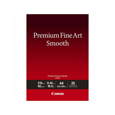 Canon Φωτογραφικό Χαρτί FINE ART PAPER Smooth A4 25 Sheets (1711C011) (CANFASM2)