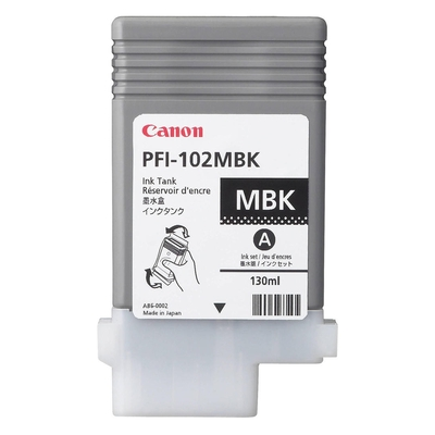 Canon Μελάνι Inkjet PFI-102MBK Matte Black (0894B001) (CANPFI-102MB)