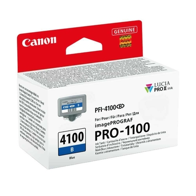 Canon Μελάνι Inkjet PFI4100B Blue (6786C001) (CANPFI-4100B) *