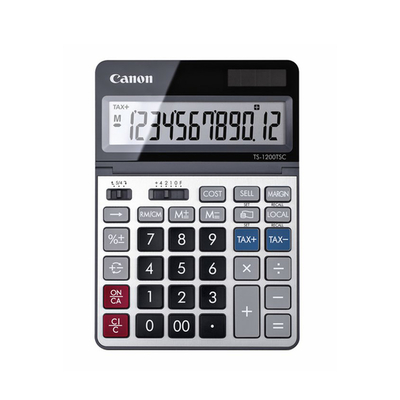 CANON TS-1200TSCDBL 12-DIGIT CALCULATOR (2468C002) (CANTS1200TSC)