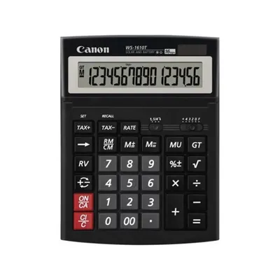 CANON WS-1610T 16 DIGIT CALCULATOR (0696B001AB) (CANWS1610T)