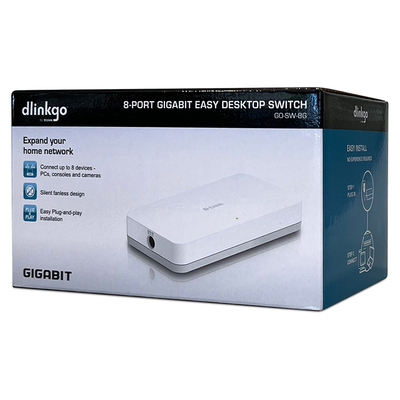 D-LINK D-LINK GO-SW-8G