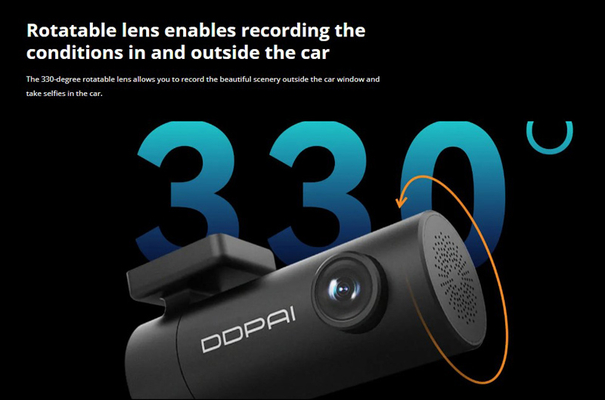 DDPAI smart κάμερα αυτοκινήτου MINI Pro, 1296p, WiFi