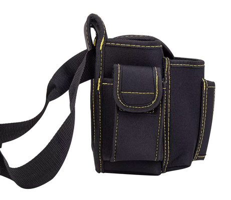 DELI εργαλειοθήκη μέσης DL-P4, υφασμάτινη, 22x14x20cm, μαύρη