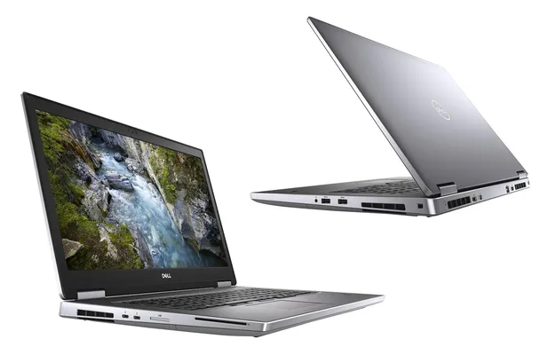 DELL Laptop Precision 7740, Refurbished Grade A, i7-9750H, 32/512GB NVME, 17.3", Cam, UHD Graphics 630/QUADRO RTX3000, FreeDOS