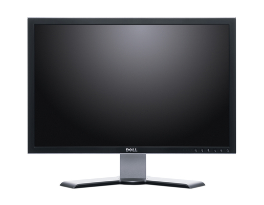 DELL used οθόνη 2407WFP LCD, 24" 1920x1200, VGA/DVI, Grade B