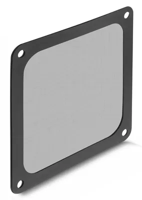 DELOCK φίλτρο σκόνης για 120mm ανεμιστήρα 67717, μαγνητικό, μαύρο