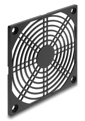 DELOCK σχάρα για 120mm ανεμιστήρα 67664, πλαστική, μαύρη