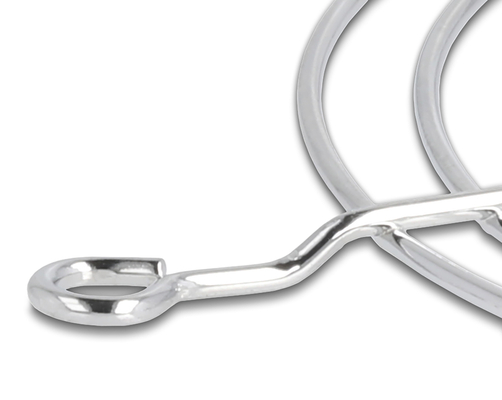 DELOCK σχάρα για 60mm ανεμιστήρα 67305, μεταλλική, ασημί