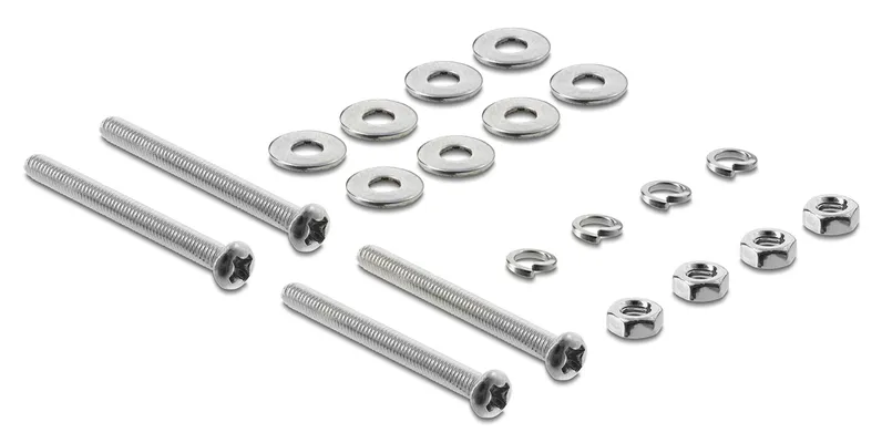 DELOCK σετ βιδών για ανεμιστήρες 42457, M3 x 30mm, 20τμχ