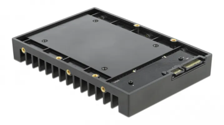 DELOCK tray 3.5" για 2.5" HDD/SSD 18364, 6Gbps, μαύρο