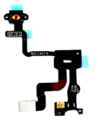 Διακόπτης On/Off Apple iPhone 4S με Αισθητήρα Φωτισμού OEM Type A