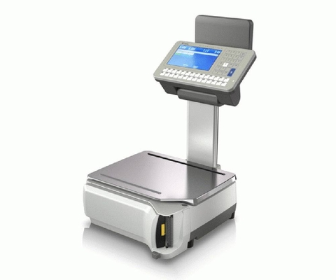 Digi sm-5300ev (15kg - 2/5g) ηλεκτρονικός ζυγός λιανικών πωλήσεων τεχνολογίας pc- based