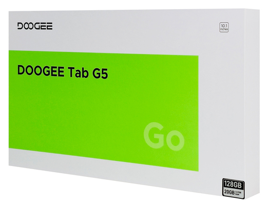 DOOGEE tablet Tab G5, 10.1", 3/128GB, 4G, Android 16, 7500mAh, μπλε