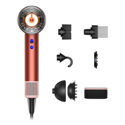 Dyson HD16 Supersonic Nural Gift Pack Πιστολάκι Μαλλιών Bronze/Blush Pink 1600W (561725-01) (DYS561725-01)