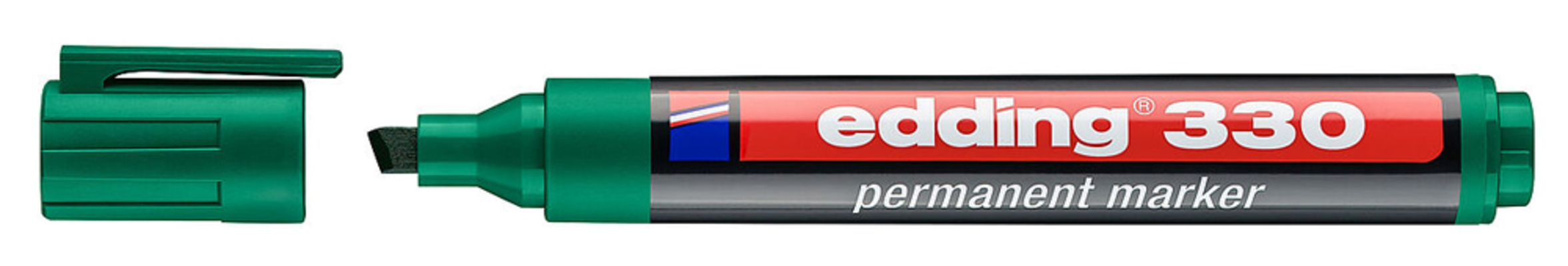EDDING ανεξίτηλος μαρκαδόρος 330, 1-5mm, επαναγεμιζόμενος, πράσινος