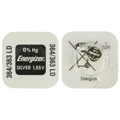 Buttoncell Energizer 364-363 SR621SW SR621W Τεμ. 1