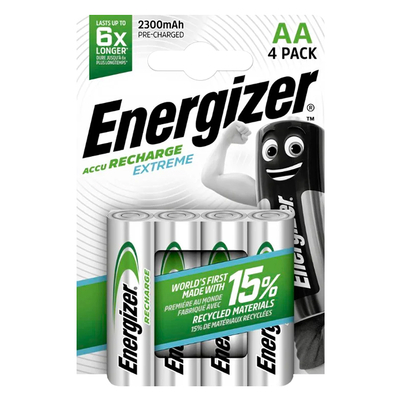 ENERGIZER ENERGIZER AA-HR6/2300mAh/4TEM EXTREME RECHARGEABLE