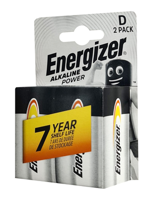 Μπαταρία Αλκαλική Energizer Alcaline Power LR20 size D Τεμ. 2