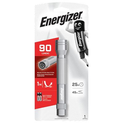 ENERGIZER ENERGIZER FLASHLIGHT METAL 2AA 90 LUMENS