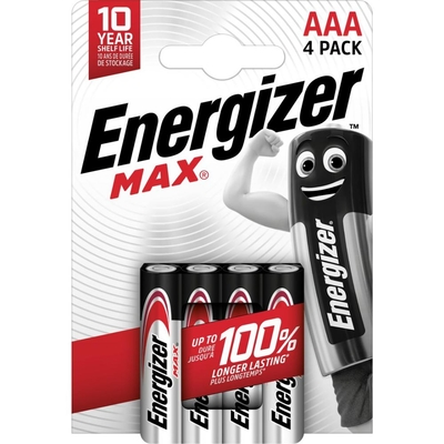 Energizer MAX LR03/AAA alkaline battery (blister) (ENE20078)