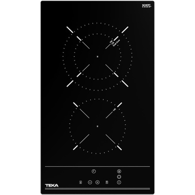 Εντοιχιζόμενη Κεραμική Εστία Domino TEKA 2 Ζώνες High Light με Αισθητήρες Αφής 30cm TZC 32320 ΒΚ TTC Μαύρο 112540002