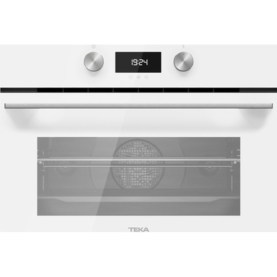 Εντοιχιζόμενος Compact Φούρνος TEKA με SurroundTemp και HydroClean 44lt 45,5x60cm HLC 8400 WH Urban Λευκό 111130002