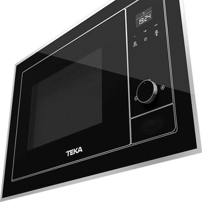 Εντοιχιζόμενος Φούρνος Μικροκυμάτων TEKA με Grill και 3 Λειτουργίες Μαγειρέματος 20lt 39x60cm ML 820 BIS Μαύρο 40584200
