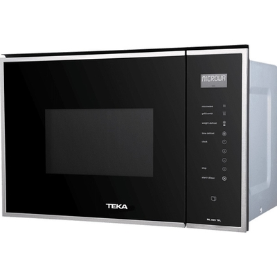 Εντοιχιζόμενος Φούρνος Μικροκυμάτων TEKA με Grill και 3 Λειτουργίες Μαγειρέματος 25lt 39x60cm ML 825 TFL Μαύρο 40590640