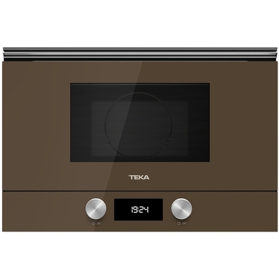Εντοιχιζόμενος Φούρνος Μικροκυμάτων TEKA με Grill και Κεραμική Βάση 22lt 39x60cm ML 822 BIS L Urban Καφέ 112030003