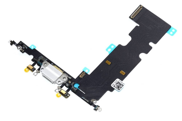 Επαφή Φόρτισης Apple iPhone 8 Plus με Μικρόφωνο Λευκό OEM Type A+
