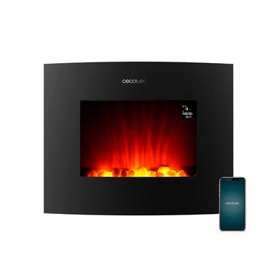 CECOTEC Ηλεκτρικό Τζάκι Επιτοίχιο 2000 W με Wi-Fi