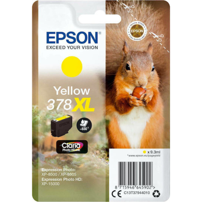 Epson Inkjet Ink Cartridge 378XL Yellow (C13T37944010) (EPST37944010)