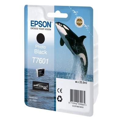 Epson Μελάνι Inkjet T7601 Photo Black (C13T76014010) (EPST760140)