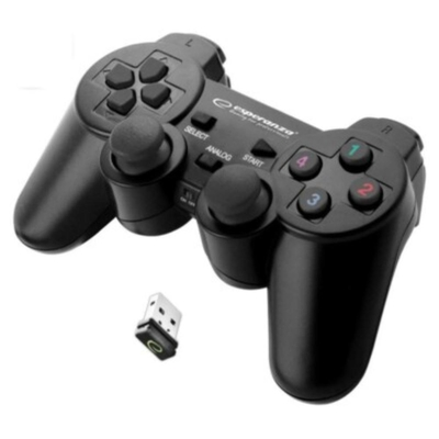 Esperanza 2.4ghz Wireless Vibration Gamepad Pc/ps (EGG108K) (ESPEGG108K)