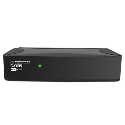 Esperanza Digital Tuner/decoder&nbsp; Dvb-t2 H.265/hevc (EV108R) (ESPEV108R)