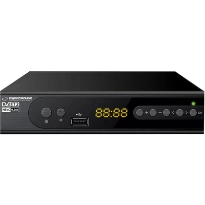Esperanza Dvb-t2 H265/hevc  Digital Terrestrial Tv (EV106R) (ESPEV106R)