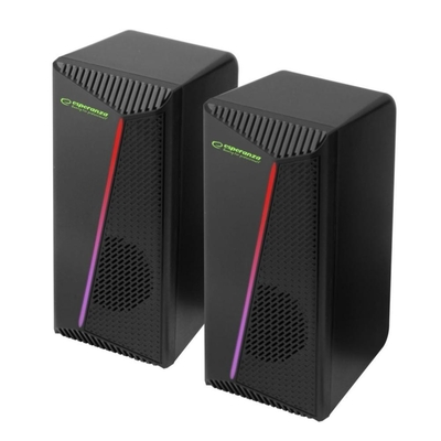 Esperanza Speakers 2.0&nbsp; Usb Led Rainbow Nortec (EGS106) (ESPEGS106)