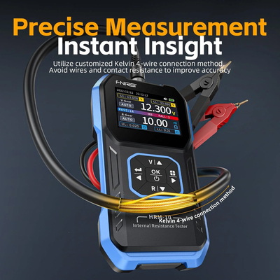 FNIRSI tester μπαταριών HRM-10, επαναφορτιζόμενο
