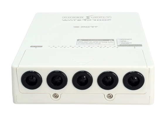 FOLKSAFE τροφοδοτικό συστημάτων CCTV FS-DC121608W, 16 εξόδων, 12V/8A, αδιάβροχο IP65