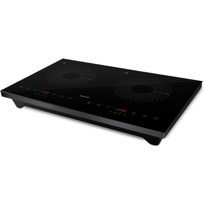 Φορητή Επαγωγική Εστία Sencor SCP 4601GY Διπλή TouchControl 3400W 12-26cm Μαύρη