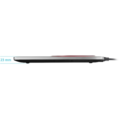 Φορητή Κεραμική Εστία Sencor SCP 5010SS Μονή 1500W 19cm με Λειτουργίες Stir-Fry Deep-Fry Fry Simmer Boil Keep Warm Ασημί